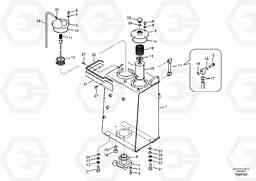 44427 Hydraulic oil tank ECR88 S/N 14011-, Volvo Construction Equipment