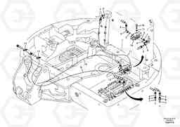 18949 Working hydraulic, hammer and shear for upper ECR88 S/N 14011-, Volvo Construction Equipment