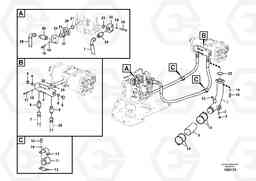 38392 Hydraulic system, hydraulic tank to hydraulic pump ECR235C, Volvo Construction Equipment