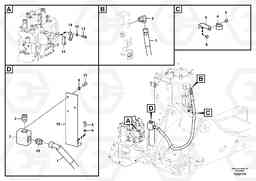 42457 Working hydraulic, hammer and shear for 1st pump flow ECR235C, Volvo Construction Equipment