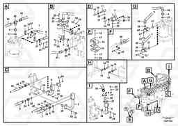 38795 Hydraulic system, control valve to boom and swing EC700B, Volvo Construction Equipment