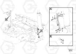 18204 Working hydraulic, boom cylinder EC60C, Volvo Construction Equipment