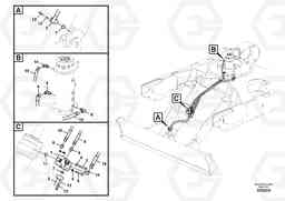 18205 Working hydraulic, dozer blade EC60C, Volvo Construction Equipment