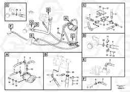 102123 Hydraulic system, oil cooling system ECR235C, Volvo Construction Equipment