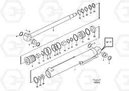 64157 Boom cylinder EW60C, Volvo Construction Equipment