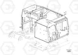 41730 Cowl frame EC180C, Volvo Construction Equipment