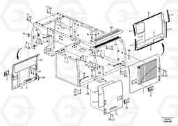 44824 Door, side EC240B SER NO INT 12641- EU & NA 80001-, Volvo Construction Equipment