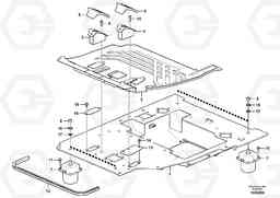 52389 Cabin floor ECR145C, Volvo Construction Equipment