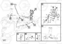 88051 Working hydraulic, slope and rotator on upper frame EC360B SER NO INT 12152- EU&NA 80001-, Volvo Construction Equipment