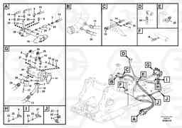 99883 Working hydraulic, slope and rotator on upper frame EC360B SER NO INT 12152- EU&NA 80001-, Volvo Construction Equipment