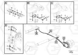 102529 Hydraulic system, lower frame retractable EC700BHR HIGH REACH DEMOLITION, Volvo Construction Equipment