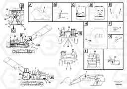 84614 Decals EC700BHR HIGH REACH DEMOLITION, Volvo Construction Equipment