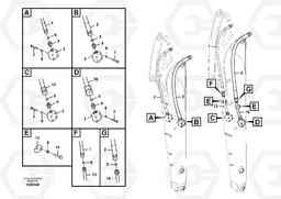 101526 Working hydraulic, hammer and shear for dipper arm EC60C, Volvo Construction Equipment