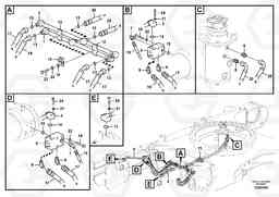 11770 Working hydraulic, dozer blade ECR305C, Volvo Construction Equipment