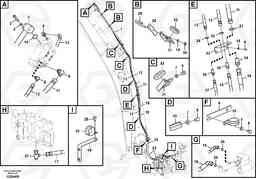 74841 Working hydraulic, dipper arm rupture EC460C S/N 115001-, Volvo Construction Equipment