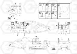 96647 Decals EC360C S/N 115001-, Volvo Construction Equipment