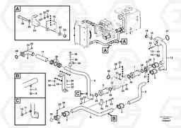 52367 Hydraulic system, hydraulic tank to hydraulic oil cooler EC360CHR HIGH REACH DEMOLITION, Volvo Construction Equipment