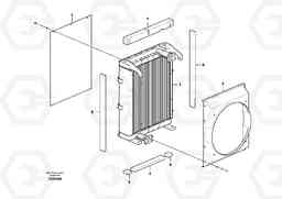 52373 Hydraulic system, oil cooler EC360CHR HIGH REACH DEMOLITION, Volvo Construction Equipment