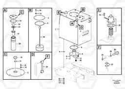 87783 Hydraulic oil tank EC240B PRIME S/N 15001-/35001-, Volvo Construction Equipment