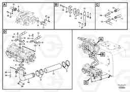 96080 Hydraulic system, hydraulic tank to hydraulic pump EC290B PRIME S/N 17001-/85001- 35001-, Volvo Construction Equipment