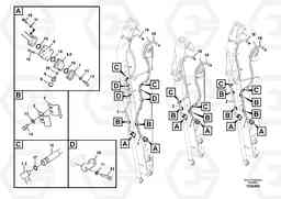 88631 Working hydraulic, hammer and shear for dipper arm EC290B PRIME S/N 17001-/85001- 35001-, Volvo Construction Equipment