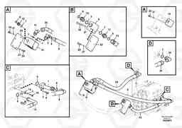 87816 Working hydraulic, hammer and shear for upper EC290B PRIME S/N 17001-/85001- 35001-, Volvo Construction Equipment