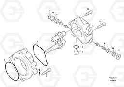 90543 Hydraulic gear pump EC290B PRIME S/N 17001-/85001- 35001-, Volvo Construction Equipment