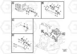 10098 Working hydraulic, hammer and shear for upper EW145B PRIME S/N 15001-, Volvo Construction Equipment