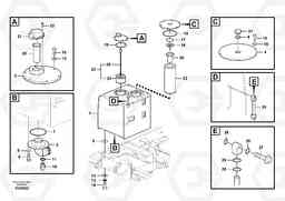 68850 Hydraulic oil tank EC460B PRIME S/N 15001-/85001-, Volvo Construction Equipment