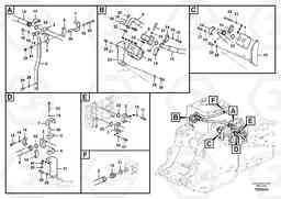 32716 Working hydraulic, hammer and shear for upper EC460B PRIME S/N 15001-/85001-, Volvo Construction Equipment