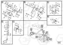 32723 Working hydraulic, hammer and shear for upper EC360B PRIME S/N 15001-/85001- 35001-, Volvo Construction Equipment