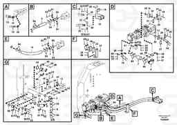 75270 Hydraulic system, hydraulic tank to hydraulic pump FBR2800C, Volvo Construction Equipment