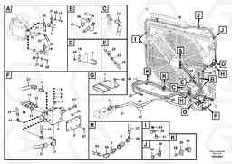 76551 Hydraulic system, oil cooling system FBR2800C, Volvo Construction Equipment