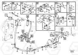 106579 Hydraulic system, hydraulic tank to hydraulic oil cooler FBR2800C, Volvo Construction Equipment