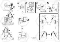 76198 Decals FBR2800C, Volvo Construction Equipment