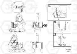 68245 Decals, cab FBR2800C, Volvo Construction Equipment