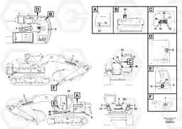 97436 Decals EC140B PRIME S/N 15001-, Volvo Construction Equipment