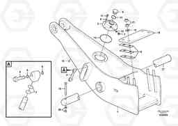 95632 Dipper arm adapter, Forestry EC210B PRIME S/N 70001-/80001- 35001-, Volvo Construction Equipment
