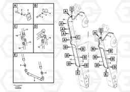 29525 Working hydraulic, slope and rotator on dipper arm EC700B, Volvo Construction Equipment