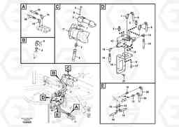 96622 Working hydraulic, slope and rotator on upper frame EC160C, Volvo Construction Equipment