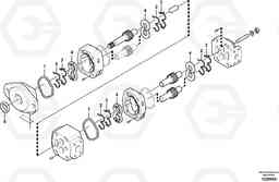 55029 Hydraulic gear pump for quickfit and rotator EC360B PRIME S/N 15001-/85001- 35001-, Volvo Construction Equipment
