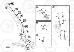 37202 Working hydraulic, slope and rotator on boom EC460C S/N 115001-, Volvo Construction Equipment