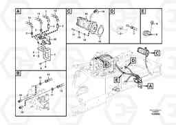 72797 Working hydraulic, slope and rotator on upper frame EC360C S/N 115001-, Volvo Construction Equipment