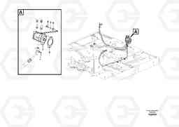 41041 Working hydraulic, slope and rotator on upper frame EC360C S/N 115001-, Volvo Construction Equipment