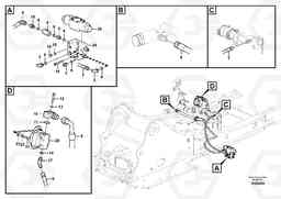 93306 Working hydraulic, slope and rotator on upper frame EC290B PRIME S/N 17001-/85001- 35001-, Volvo Construction Equipment