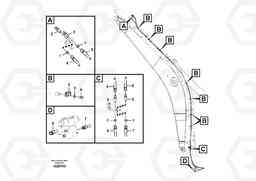 92124 Working hydraulic, slope and rotator on boom EC290B PRIME S/N 17001-/85001- 35001-, Volvo Construction Equipment