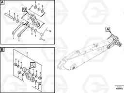 100241 Links to connecting rod EC210B PRIME S/N 70001-/80001- 35001-, Volvo Construction Equipment