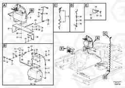 100334 Air compressor EW145B PRIME S/N 15001-, Volvo Construction Equipment