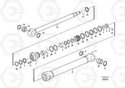 90922 Boom cylinder EC460B PRIME S/N 15001-/85001-, Volvo Construction Equipment