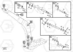 85171 Links to boom, long reach EC460B PRIME S/N 15001-/85001-, Volvo Construction Equipment